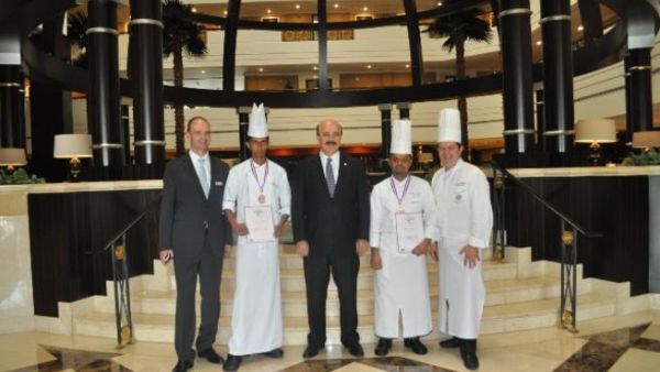 Chefs from Al Bustan Rotana Dubai Chefs from Al Bustan Rotana Dubai