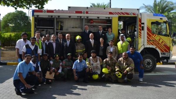 Al Bustan Rotana Fire Drill 2012