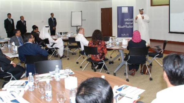 Al Janahi, Chief Executive Officer of Dubai SME during the workshop
