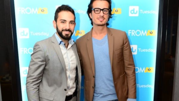Ali F. Mostafa and Actor Fadi Rifai Ali F. Mostafa and Actor Fadi Rifai