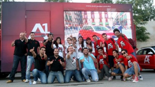 تم إطلاق سيارة أودي A1 في حفل تفاعلي يستهدف فئة الشباب