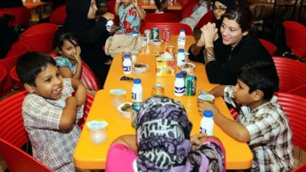 During the Iftar