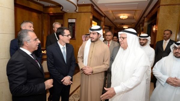 جانب من إعادة افتتاح جزء من فندق كراون بلازا البحرين.