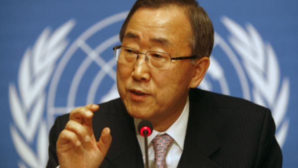 UN Secretary-General, Ban Ki-Moon