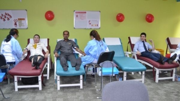حملة للتبرع بالدم