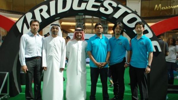 Bridgestone Tyre Safety team in Dubai