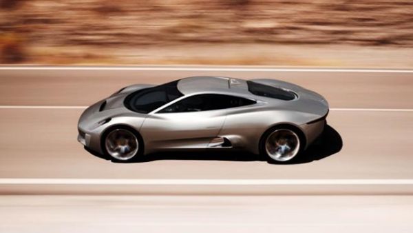 The spectacular Jaguar C-X75 