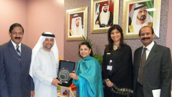 During the visit