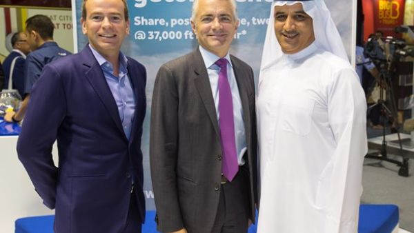 CEOs of flydubai and GEE, Ghaith Al Ghaith and Dave Davis CEOs of flydubai and GEE, Ghaith Al Ghaith and Dave Davis