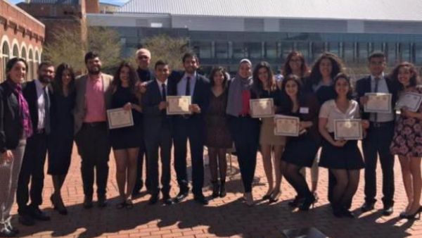 أرسلت الجامعة فريقين لتمثيل وفدين في مؤتمر نيويورك. 