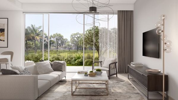 A part of Arabian Ranches II, Camelia townhouses are located near the access points to the established community.