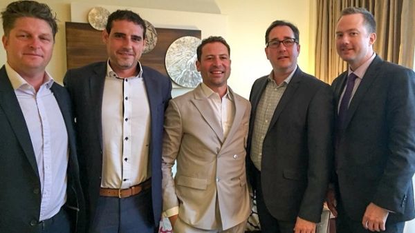 Chris Willis (Latitude Co-Founder), David Regueiro (RIF Trust COO), Mimoun Assraoui (RIF Trust CEO), Eric Major (Founding Partner and CEO of Latitude) and Jon Green (Director of Global Sales). Chris Willis (Latitude Co-Founder), David Regueiro (RIF Trust COO), Mimoun Assraoui (RIF Trust CEO), Eric Major (Founding Partner and CEO of Latitude) and Jon Green (Director of Global Sales).