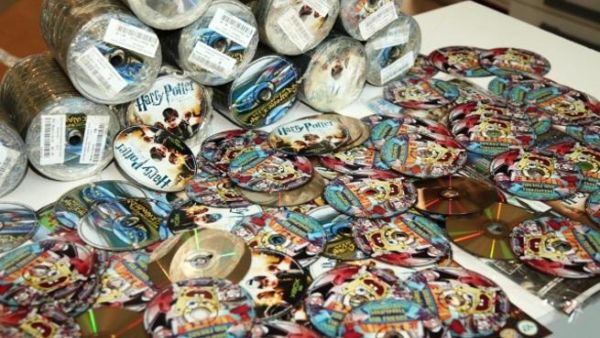 Counterfeit CDs seized by Dubai Customs Counterfeit CDs seized by Dubai Customs