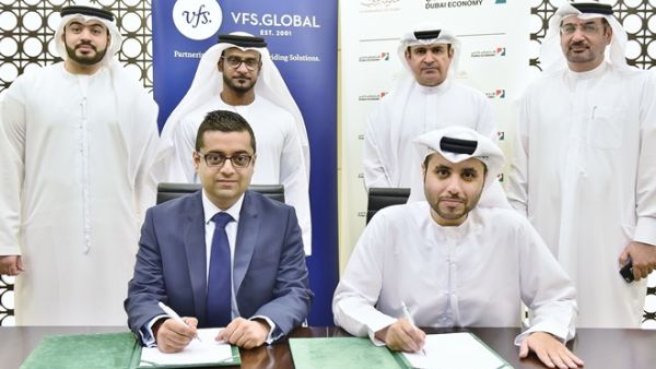 VFS Global will provide e-Services and collect fees for registration and licensing transactions through its offices. 