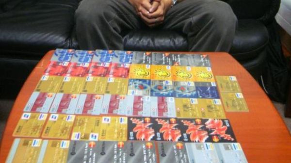 The fake credit cards caught by Dubai Customs