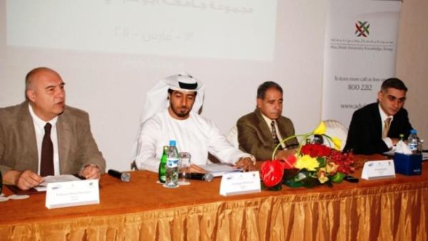 During the launch of the International Center for Business Resilience