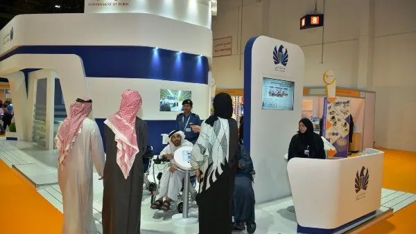 جناح جمارك دبي في معرض إكسبو ذوي الإعاقة 2016