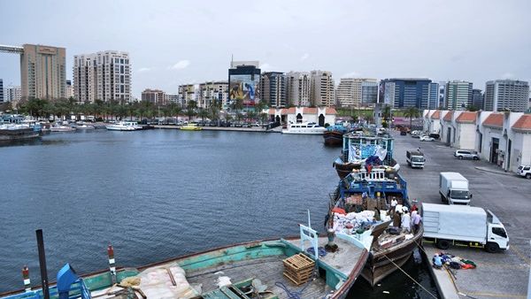 Dubai Creek … bustling with activity