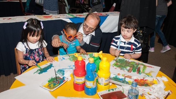During the event