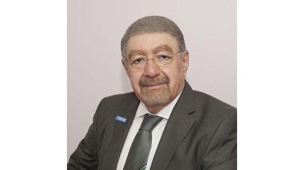 Dr. Ghassan Abdoh pictured in the Outpatient Department foyer of HMC’s Women’s Wellness and Research Center
