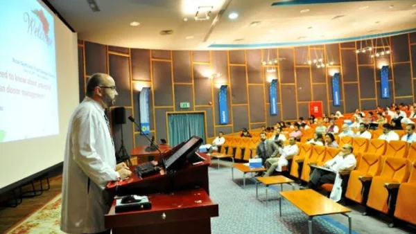Speaking at the event, Yousef Maslamani, Chairman of the Organ Transplant Committee at HMC, emphasized the importance of communication and teamwork in the organ donation and transplantation process
