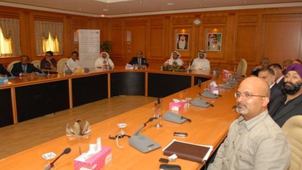 Side of the quarterly fourth meeting of the Consultative Council at Dubai Custom’s headquarters