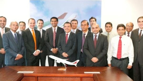 During the signing ceremony