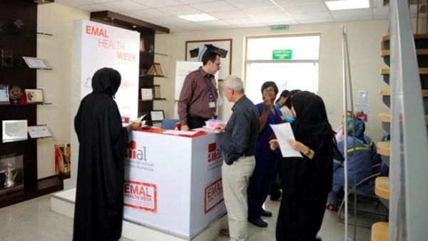 During EMAL health week During EMAL health week