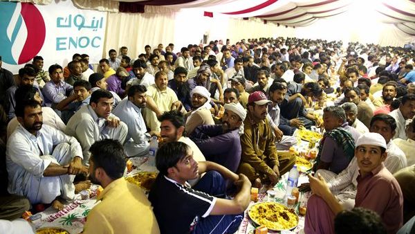 ENOC hosts Ramadan tent for those in need