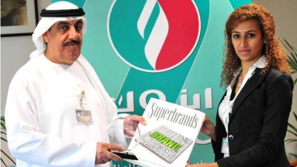 ENOC receiving the award