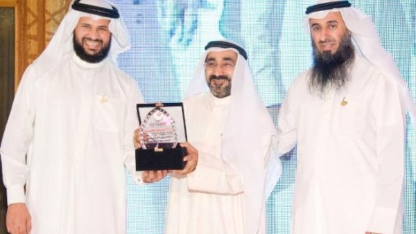 KSE Board Chairman Hussam Al-Kharafi, EQUATE Government Liaison Leader Mohammad Hatem, KSE former Board Chairman Talal Al-Qahtani KSE Board Chairman Hussam Al-Kharafi, EQUATE Government Liaison Leader Mohammad Hatem, KSE former Board Chairman Talal Al-Qahtani