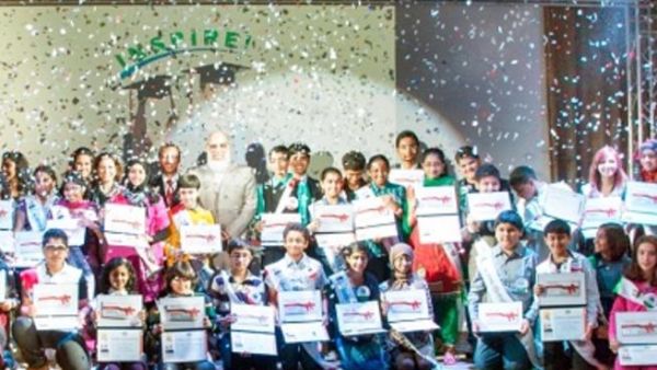 EQUATE President & CEO Mohammad Husain With Honored Students
