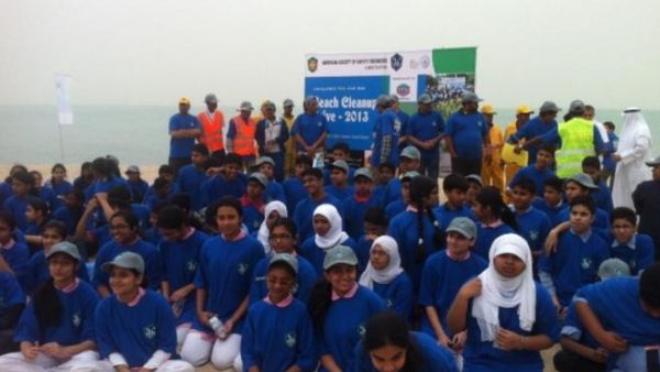 EQUATE beach cleanup