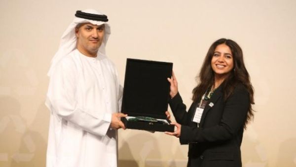 EQUATE representative receiving GPCA recognition EQUATE representative receiving GPCA recognition
