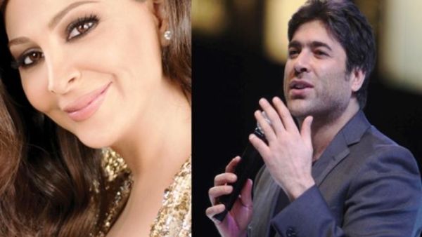 الفنانة اليسا والفنان وائل كفوري الفنانة اليسا والفنان وائل كفوري