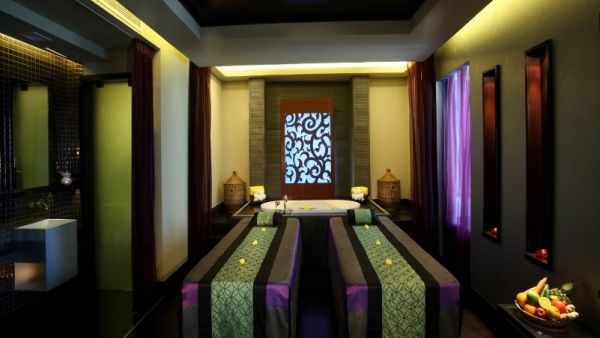 Double treatment room at Emirates Grand Spa Double treatment room at Emirates Grand Spa