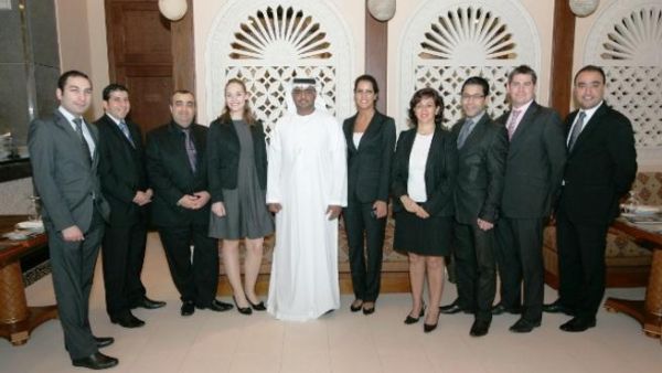 During the opening of the family brunch at Mezlai restaurant
