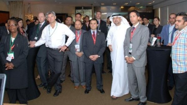 Eng. Saed Al Awadi, Chief Executive Officer of Dubai Exports with guests