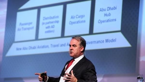 James Hogan, Etihad CEO, during his speech