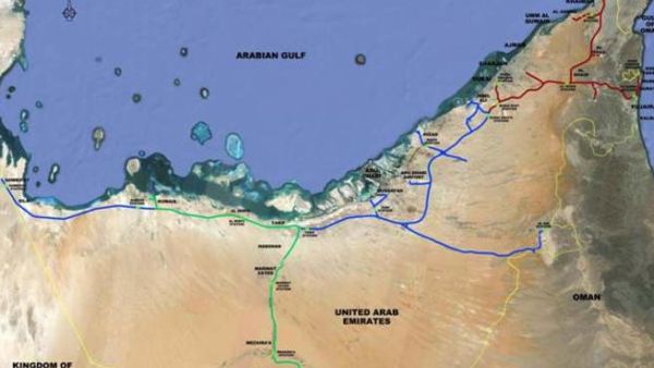 Etihad Rail map