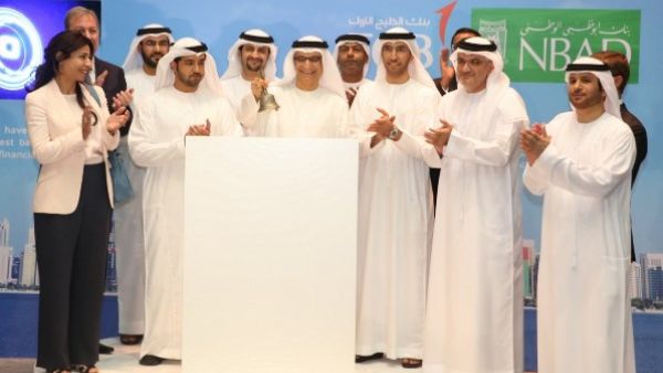 FGB and NBAD merger ceremony at Abu Dhabi Securities Exchange (ADX). FGB and NBAD merger ceremony at Abu Dhabi Securities Exchange (ADX).