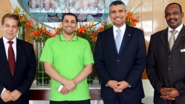 Farouq Al-Zoman, the first Saudi to climb Mt Everest, at Concorde Fujairah