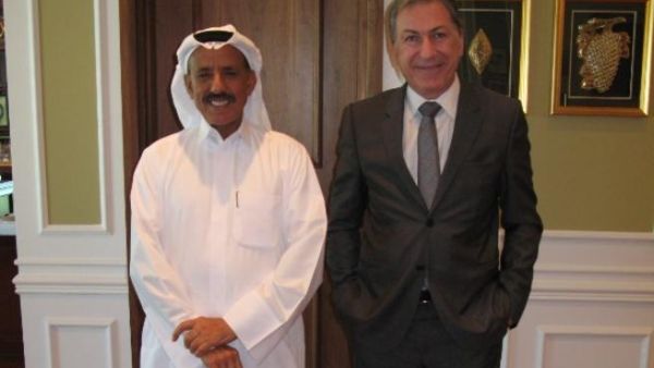 Khalaf Al Habtoor and André Al Sayegh
