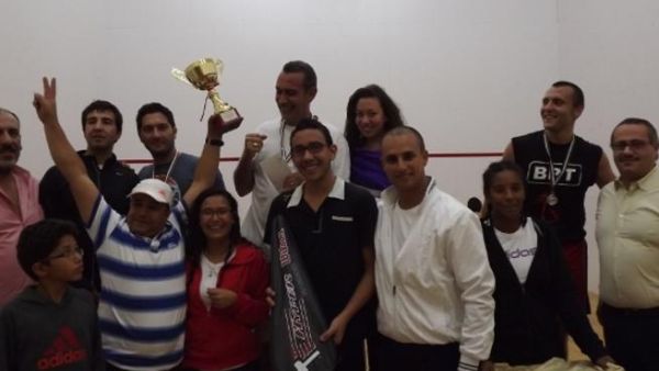 From the squash tournament finale From the squash tournament finale