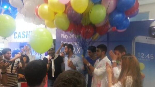 فعاليات إطلاق هاتف GALAXY S4 في الأردن