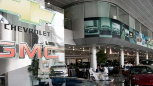 One of the GM dealerships 