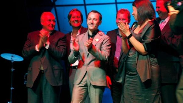 GROHE designers at the "red dot award: product design 2011" ceremony