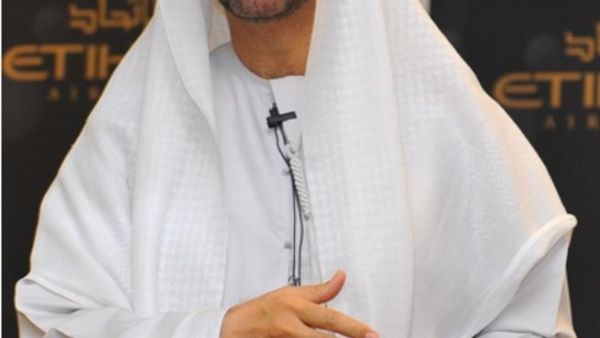 Sheikh Abdul Aziz Al Nuaimi, aka "Green Sheikh", discussing his concepts and ideas about environmental sustainability