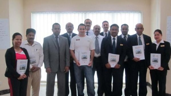 The participants in the training