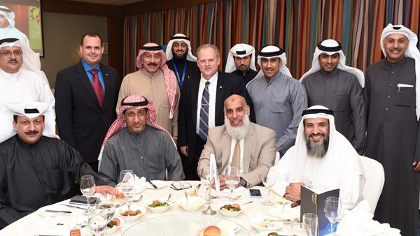 Group photo of EQUATE management with government officials Group photo of EQUATE management with government officials